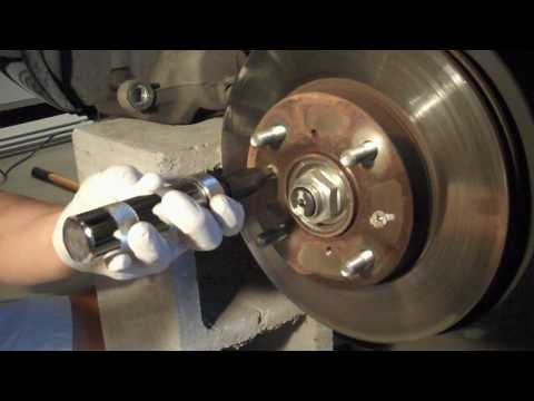 Tutorial: How to uninstall Honda brake rotor screws