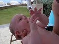 Jude gets tickled in Cayman I.