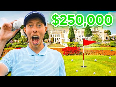 I Played In The World's Most Expensive Golf Game!