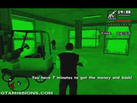 GTA: San Andreas - ps2 - 95 - Breaking the Bank at Caligulas