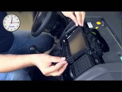 Alpine INE-W928R and KIT-8VWT Installation in a VW Multivan