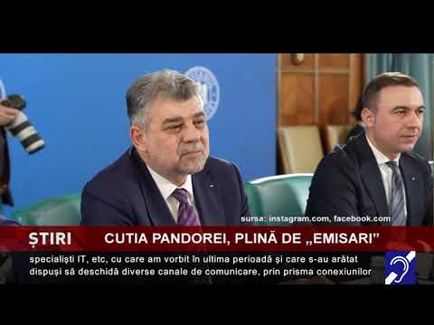 Cutia Pandorei, plină de ”emisari speciali”