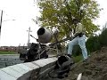 Unloading My Antique Sears Cement Mixer