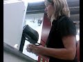 Candid milf pink toes flip flops