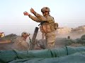 Firing 120 mm mortars in Iraq