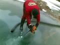 ice hole cutting chain saw, chain saw