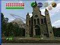 Zelda ocarina of time slanted glitch so wierd
