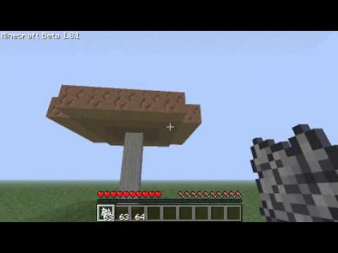 how to grow mushroom trees in minecraft