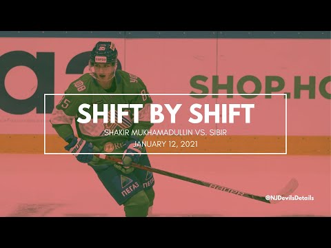 Shakir Mukhamadullin (#85) Shift by Shift vs. Sibir, January 12, 2021