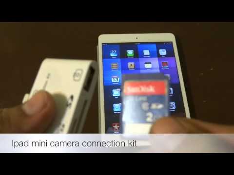 how to ipad camera connection kit