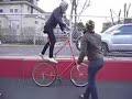 Tall bike ride and BBQ explosion... Tall bike ride and BBQ explosion...