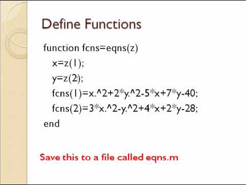 how to define ln in matlab