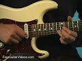 Guitar Lesson: Minor Third Bends