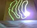 Glow effect with 405nm Laser