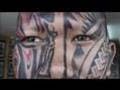 Smile Tattoo Tribal Face tattooing Toung Head Body Art