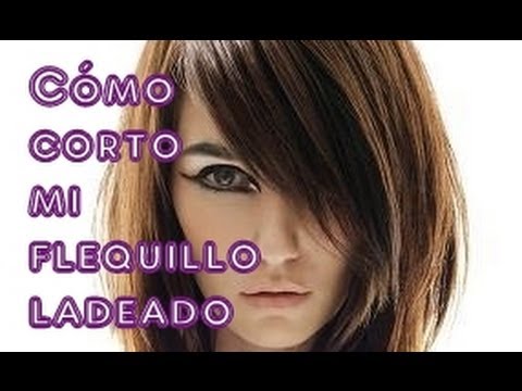CÓRTATE EL PELO: Flequillo Ladeado