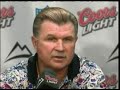 Coors Light Mike Ditka Press Conference Ad