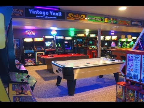 The Basement Arcade - Vintage Vault Arcade Tour 2015