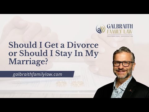 how to decide to get a divorce or not