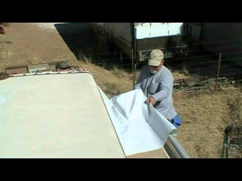 how to patch awning canvas