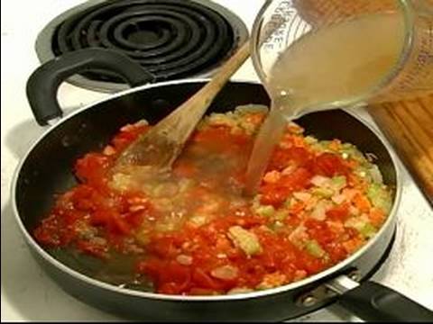 Shrimp & Scallop Seafood Pasta Recipe : Add Tomato & Broth: Seafood Pasta Recipe