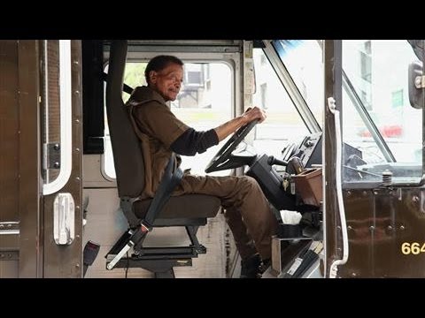 how to drive a ups truck