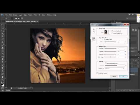 how to isolate area in photoshop