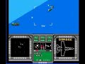 in this nes game you are in a first person view as you control jet fighters and go on missions.
