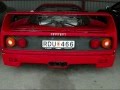 Ferrari F40 Startin up 484 HK dubbleturbo v8 startin up +revving  topspeed 320+