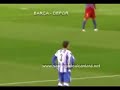 El partido FC. BARCELONA - DEPORTIVO DE LA CORU�A