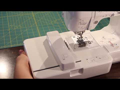 how to fit embroidery foot