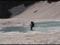 Glacier Park pond skim
