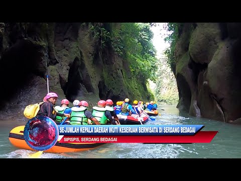 SE-JUMLAH KEPALA DAERAH IKUTI KESERUAN BERWISATA DI SERDANG BEDAGAI