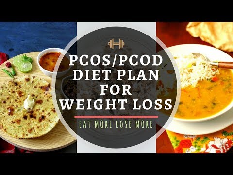 PCOD/PCOS Diet Plan for Weight Loss | How to Lose Weight Fast with PCOS | Eat More Lose More