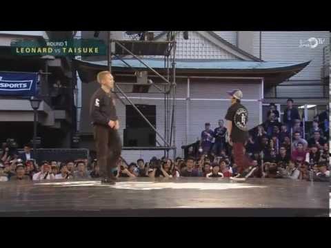 taisuke - Red Bull BC One 2013 Asia Pacific Qualifier in Fukuoka, Japan Taisuke (The Flooriorz / RBBC1AS / MZK) vs Leonard (Underone Crew) Judges: Ynot (Rock Steady Cr...