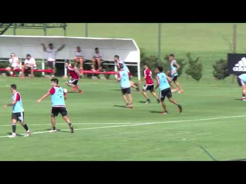 Entrenamiento en River Camp (22/02)