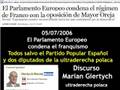 Debate 04/07/06 El Parlamento Europeo condena el franquismo salvo PP y ultraderecha