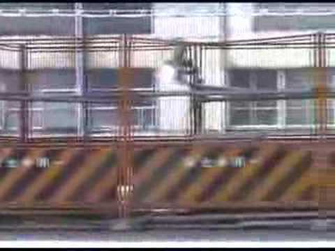 JR豊岡駅で何か工事をしていた