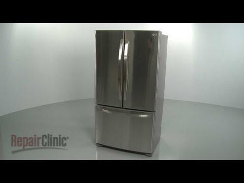 how to remove lg refrigerator doors