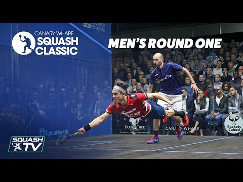 15th Canary Wharf Squash Classic 2018 - Rd 1 Roundup [Pt.1]