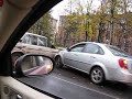 ДТП - лобовое столкновение на 1-Ом Муринском проспекте 11 октября
