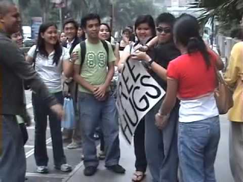 Free Hugs Manila, Philippines
