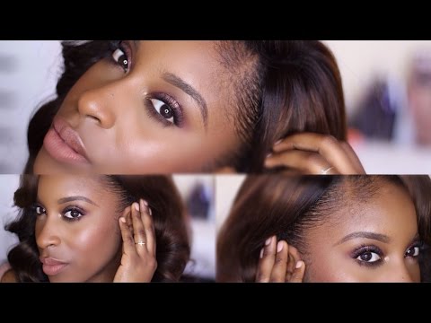 how to control edges of hair