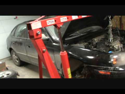 clutch replacement on a elantra. part 2