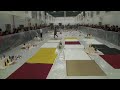 Shozo shimamoto - performance al museo magi900 a pieve di cento, bologna