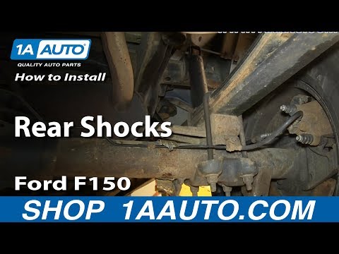 How To Install Replace Rear Shocks 2004-08 Ford F150