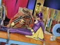 Batgirl bound and gagged by Catwoman