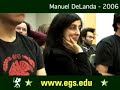 Manuel DeLanda at European Graduate School EGS 2006