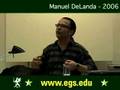 Manuel DeLanda at European Graduate School EGS 2006