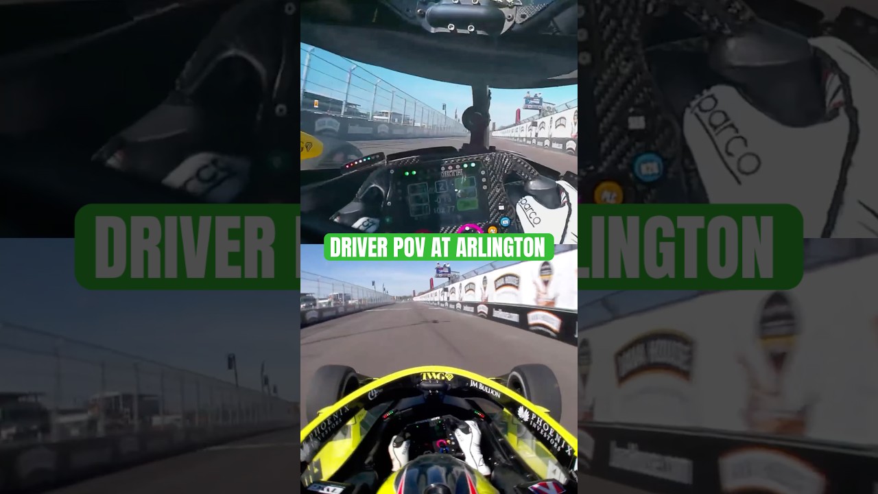 A front-row view to the fastest street circuit in INDYCAR history 🍿